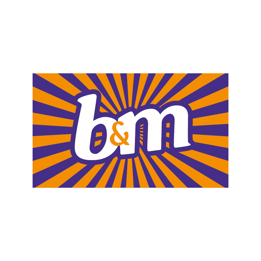 b&m logo