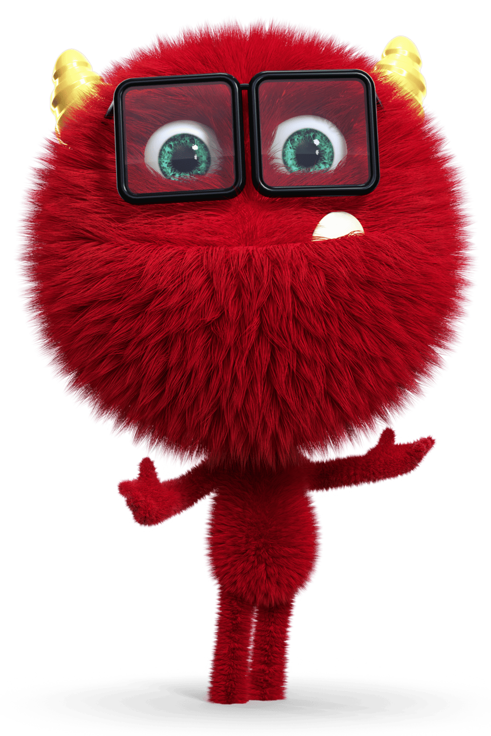 Red Monster Presenting